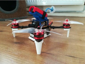 fpv quadrocopter carrello di atterraggio rc i veicoli bfight210 drone racing supporto motore 3d print model - Mito3D