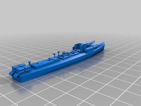 crda 60 toneladas segunda guerra mundial torpedo barco italiano ms veículos naval em miniatura wargames navio wargaming 3d print model - Mito3D