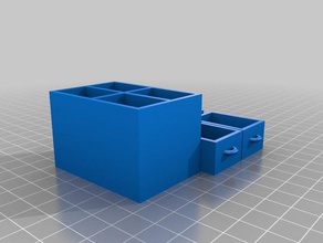 mini drawer household 3d print model - Mito3D