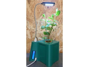 jarduino le potager autonome 3d printing autonomous jardin planter 3d print model - Mito3D