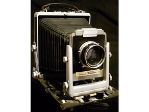 5x7 buzlu cam rittreckwista geri görüş kamerası 13x18 4x5 8x10 analog c-41 6 e film odaklama ekranı graflok büyük format kamera bahar 3d print model - Mito3D