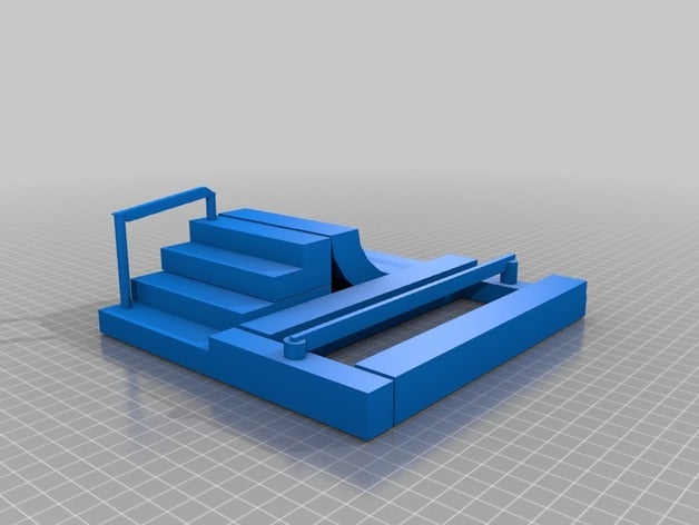 fingerboard park 2 3d printing fingerboarding ramp 3D print model - Mito3D