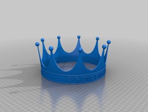 aanya crown costume customized 3d print model - Mito3D