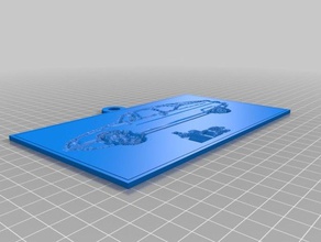 sm &aringke 2d art personalizzato 3d print model - Mito3D