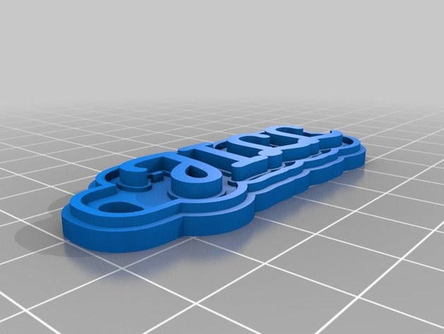 jill trousseau de clés porte-clés personnalisé 3D print model - Mito3D