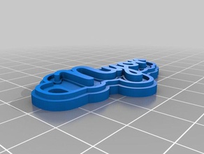 nyor Anahtarlık özelleştirilmiş 3d print model - Mito3D