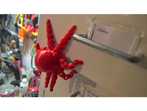 magnetico carino mini octopus i giocattoli giochi tentacolo tentacoli 3d print model - Mito3D