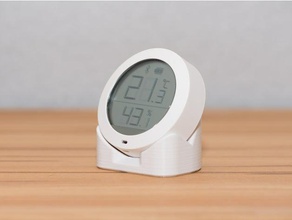 xiaomi mijia-thermometer-hygrometer stehen Haushalt digital Halter die Luftfeuchtigkeit lcd mount sensor Temperatur 3d print model - Mito3D