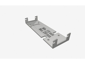 avm fritzbox 7590 de montagem office fritz caixa halter titular variabel variável 3d print model - Mito3D