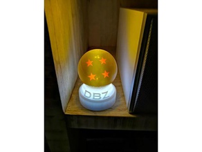 dragon ball stand 3d drucken dbz 3d print model - Mito3D