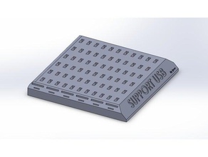 usb titular de soporte equipo carrito compras micro sd la tarjeta caso mount sdcard 3d print model - Mito3D