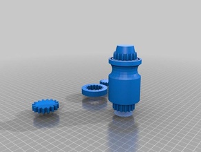 engrenage 3d impresión 3d print model - Mito3D