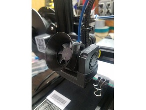 40mm de conduits ventilation silencieux ender 3 aucun matériel n'est requis 3d l'imprimante accessoires 3d print model - Mito3D