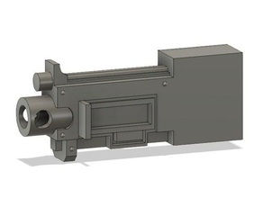 pesada pistola de perno limón óxido sponson los vehículos 3d print model - Mito3D
