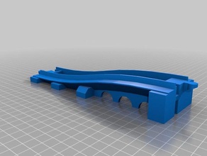 lego duplo Eisenbahn track sloopy Bau - Spielzeug 3d print model - Mito3D