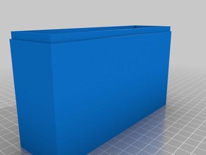 crayon box bottom 3d printing 3d print model - Mito3D