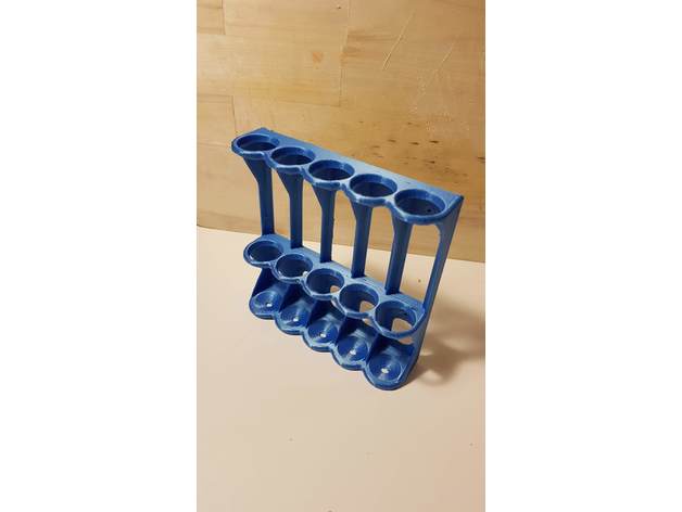 rv tootbrush titular de 5 lugares casa banho 3D print model - Mito3D