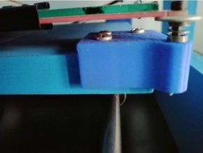 soporte para cama caliente impresora profe garc&iacutea 3d a impressora partes viveiro de montagem 3d print model - Mito3D