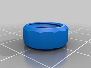 38 rounded nut parts customized 3d print model - Mito3D