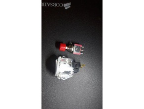 24mm arcade button spst spdt adapter electronics 3d print model - Mito3D