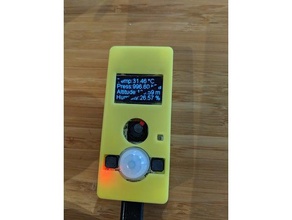ttgo camera case electronics 3d print model - Mito3D