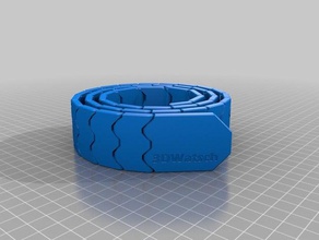my customized belt smallest accessories 3d print model - Mito3D
