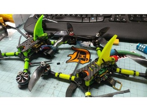 dmr doberman kaplumbağa modu fin rc araç detroit multirotor v2 v3 drones gerçek yarış gankman tahmin 3d print model - Mito3D