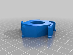 özel makara hub adaptörü 57 3 d benim yazıcı parçaları 3d print model - Mito3D