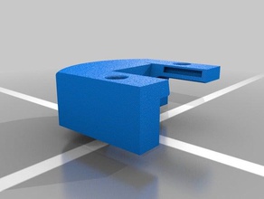 anycubic kossel e3d fan kanalı yazıcı parçaları 3d print model - Mito3D
