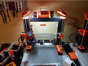 prusa luci utilizzando wago connettori 3d la stampante accessori fusion 360 3d print model - Mito3D