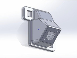 backup camera shell 2016-2018 toyota rav4 automotive 3d print model - Mito3D