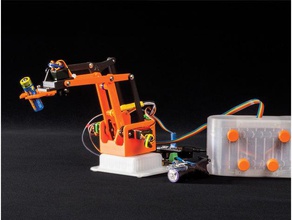 construir agarre arduino nano-impulsado por el brazo robótico ahora smartphone de control la electrónica Servo 9g esp32 iphone mearm micro servo nsfw remoto robótica motor 3d print model - Mito3D