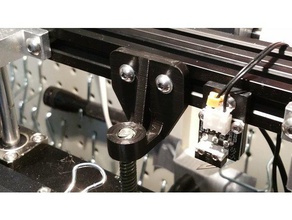 ender 5 upper leadscrew bracket 3d printer parts 3d print model - Mito3D