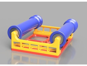 fdm resina impressão de rolamento esferas spool titular 3d a impressora os acessórios filamento spoolholder 3d print model - Mito3D