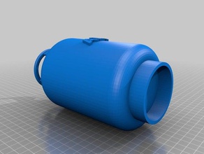 er rashid aip gas cylender kitchen dining engeneer kashmir 3d print model - Mito3D