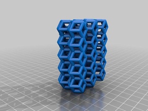 özelleştirilmiş özel geometrik kafes benim matematik sanat 3d print model - Mito3D