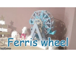 ferris wheel mechanical toys amusement park 3d print model - Mito3D