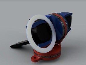 dual lifecam hd-3000 mount frc robotics frc6036 3d print model - Mito3D