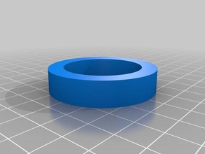 anillo bola 3d la stampa personalizzato 3d print model - Mito3D
