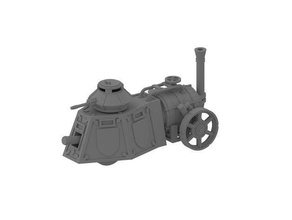 de vapor del tanque vehículos warhammer 3d print model - Mito3D