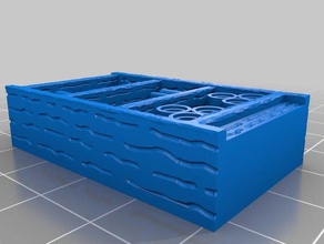 modular bookshelf assembled toy game accessories 3d print model - Mito3D