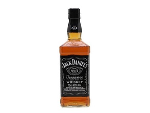 jack daniels whisky bottiglia lampada arredamento wiskey 3d print model - Mito3D