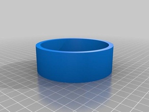 mon personnalisés tube bouchon 1 pièces 3d print model - Mito3D