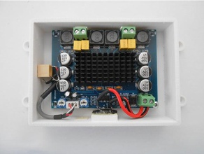 Fall tpa3116d2-basiertes board xh-m543 120w stereo-Verstärker audio Gehäuse für die Elektronik Musik openscad 3d print model - Mito3D