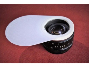 diffuseur de flash sony e-mount lentilles macro inverse monté la caméra a6000 nex 3d print model - Mito3D
