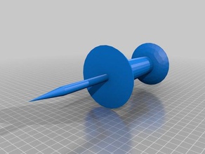 drawing pin 110 other 3d print model - Mito3D