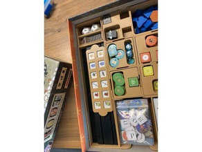 root board game magnetic items holder toy accessories boardgame boardgames organizer 3d print model - Mito3D