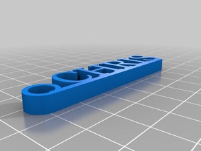 il mio personalizzato keychaindl accessori 3d print model - Mito3D