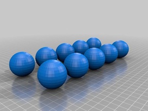 10 15 cm marbles 3d printing 3d print model - Mito3D