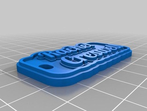 rachel creswall keychains customized 3d print model - Mito3D